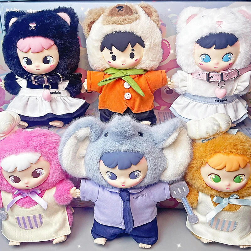 

Cimmy Party Invitation Series, плюшевая слепая коробка, игрушки, кавайная сумка, подвеска, аниме, фигурка Caixa Caja, загадочная коробка, подарок-сюрприз
