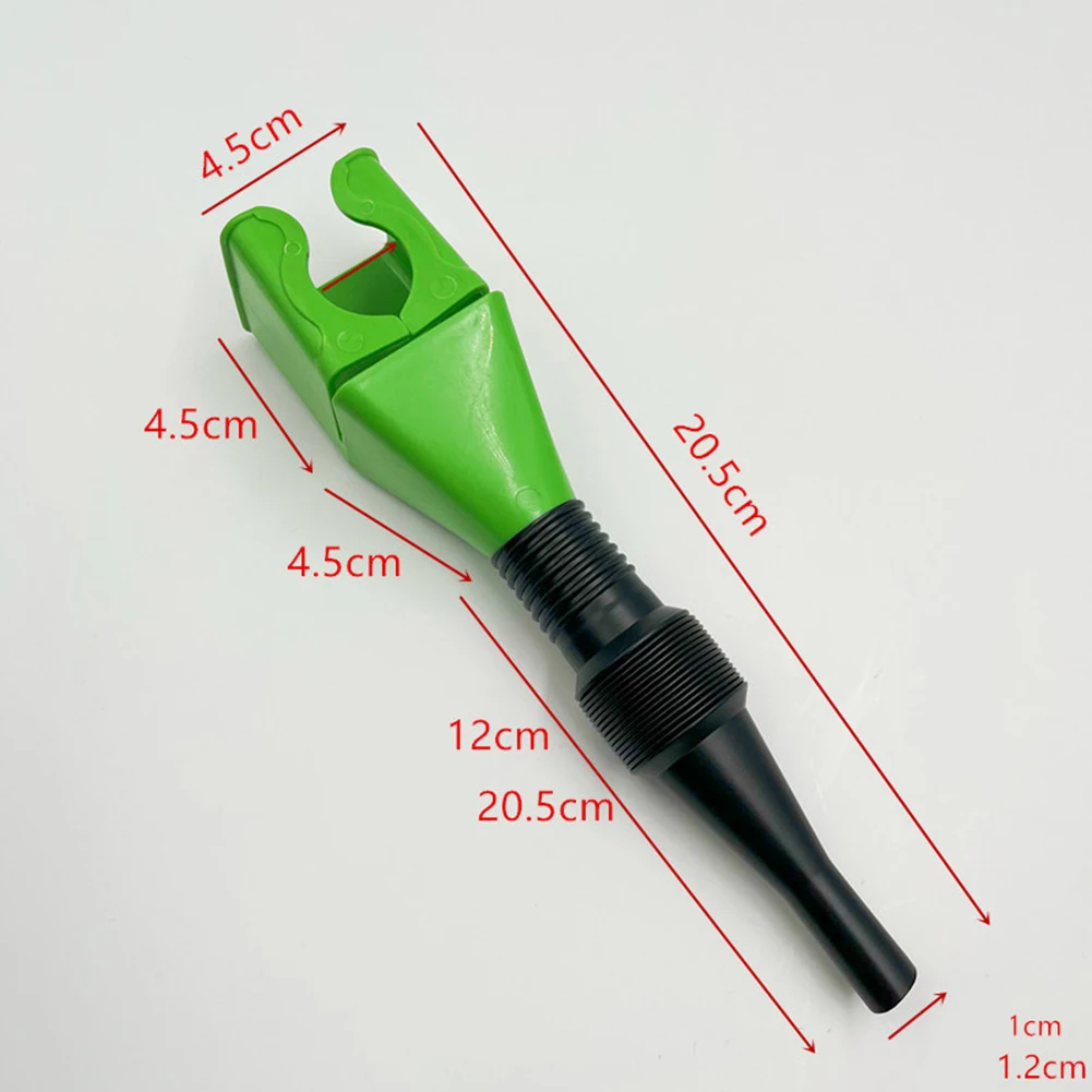 Flexible Snap Funnel Moldable Oil Filling Extension Hose Universal Hands Free No Spill For Car Motorcycle Truck Fluid Change