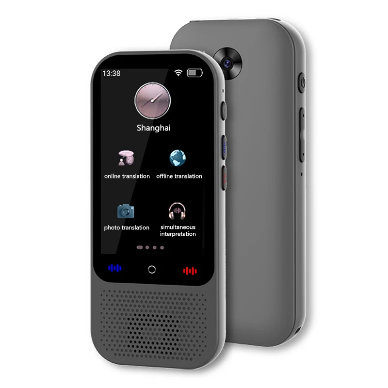 

Portable Language Translator Device with 138 Languages Voice Translating 16 Offline Translation Simultaneous Interpretation