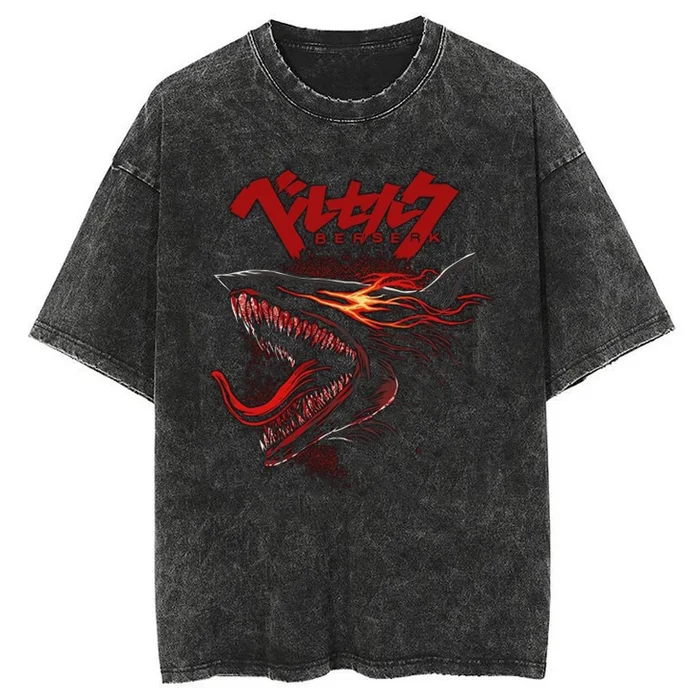 Berserk trending anime Retro T-shirt