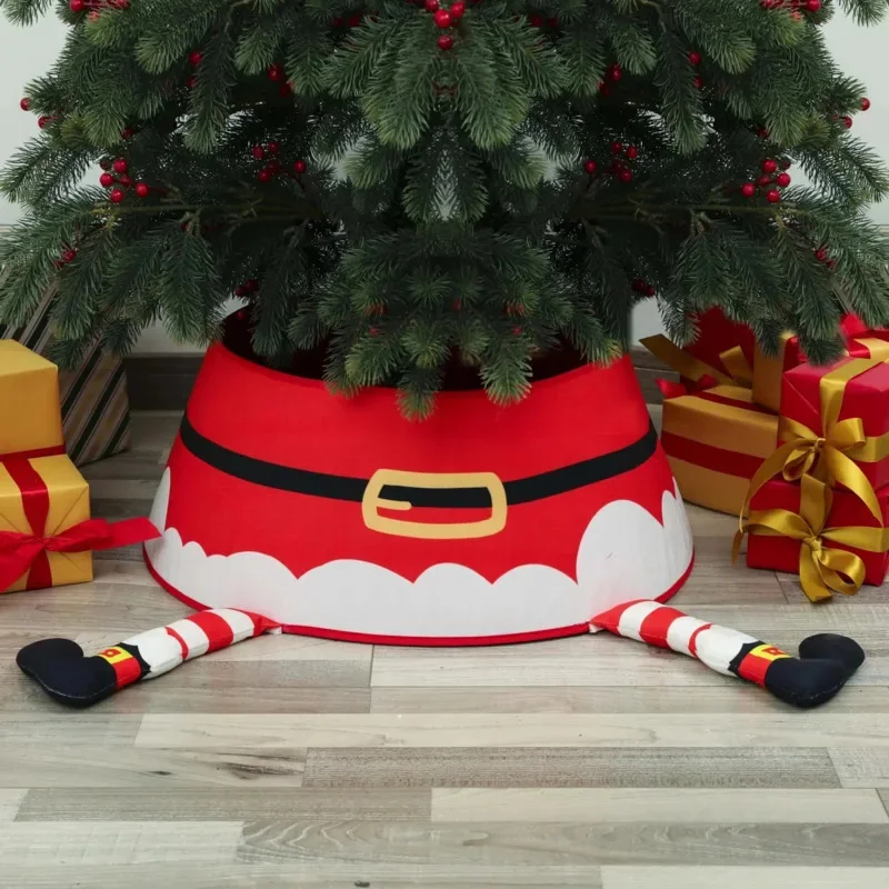 

Christmas Tree Skirt Happy New Year Christmas Outdoor Blanket Tree Accessories Xmas Floor Cover Christmas Tree Surround Decor