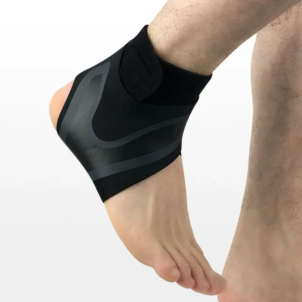 1PCS Ankle Brace Support Elasticity Free Adjustment Protection Foot Protect Bandage Sprain Prevention Sport Fitness