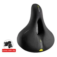 Road Bike Saddle Rainproof PU Surface Soft Memory Sponge Shockproof Bike Seat MTB Saddle Reflective Bicycle Saddle Seat