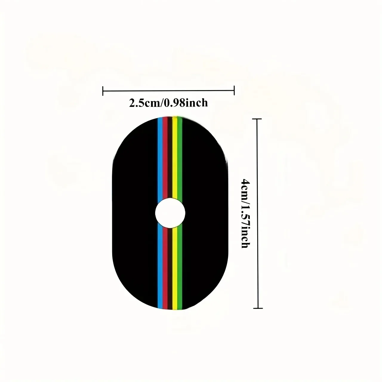 3 Front and Rear Wheel Air Nozzle Stickers, Road Bicycle Air Nozzle Stickers Fixed Protection French Color Changing Mountain