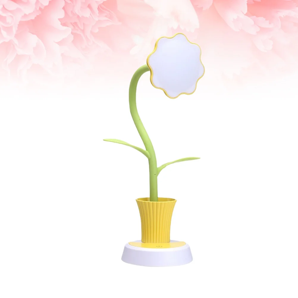 1 قطعة مصباح مكتبي لحماية العين LED قابل لإعادة الشحن للتحكم باللمس ضوء القراءة للمنزل والمكتب قابل للتعديل مصباح طاولة الدراسة الكرتونية #2