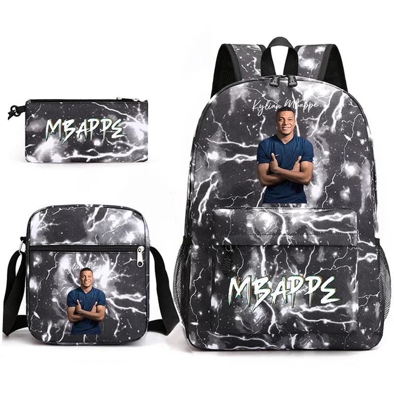 Детский школьный рюкзак с принтом, сумка-карандаш, набор из 3 предметов MN1