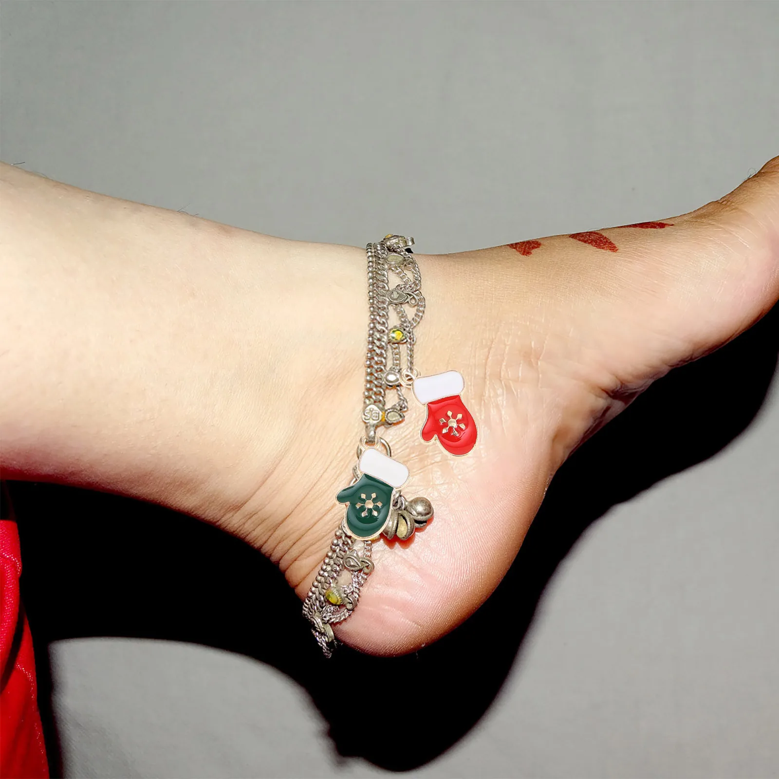 

38pcs Christmas Decoration Accessories Alloy Diy Small Pendants For Jewelry Making Crafts Party Favors Halloween Gift Jewelry