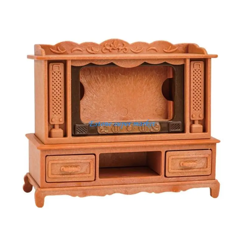 090B 13 Uds. 1:12 casas muñecas soportes Mini mueble para juego muebles para casas muñecas teléfono casas