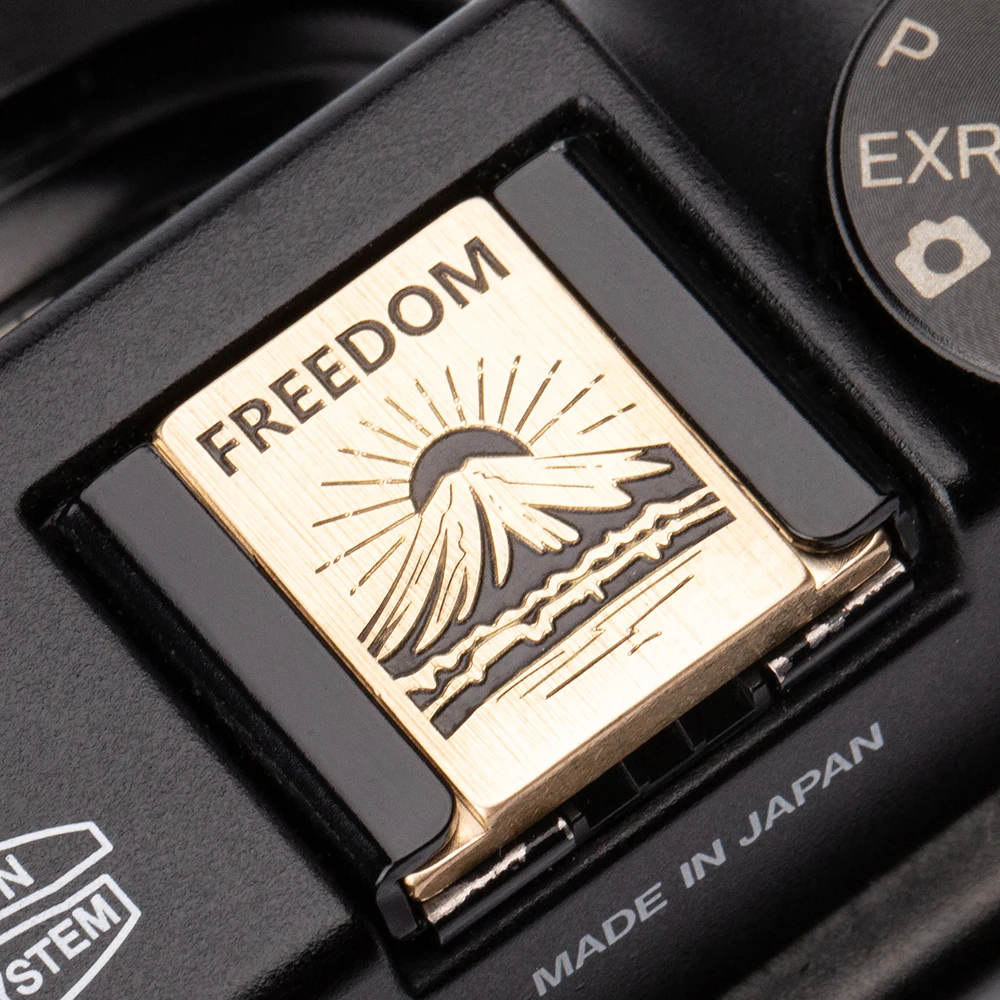 Botón de liberación suave de Metal para cámara Sony A7C2 Fujifilm XT50 Lumix Ricoh Nikon ZF Canon R52 cámara SLR sin espejo