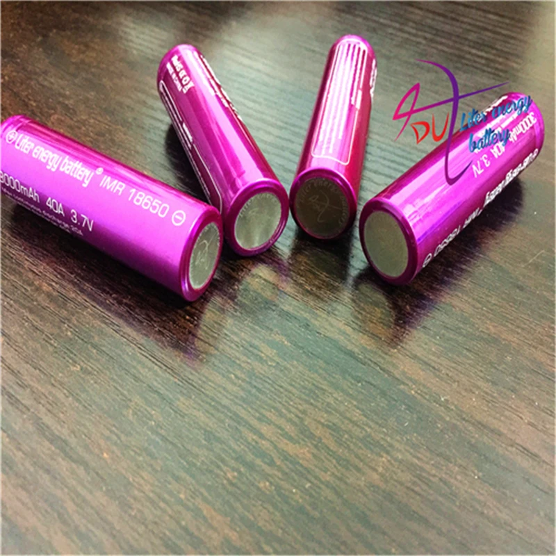 High Quality original 18650 Liter energy Battery  3000mah 40a Li-Mn battery for Electronic Cigarette box mod Vaporizer Mod vape