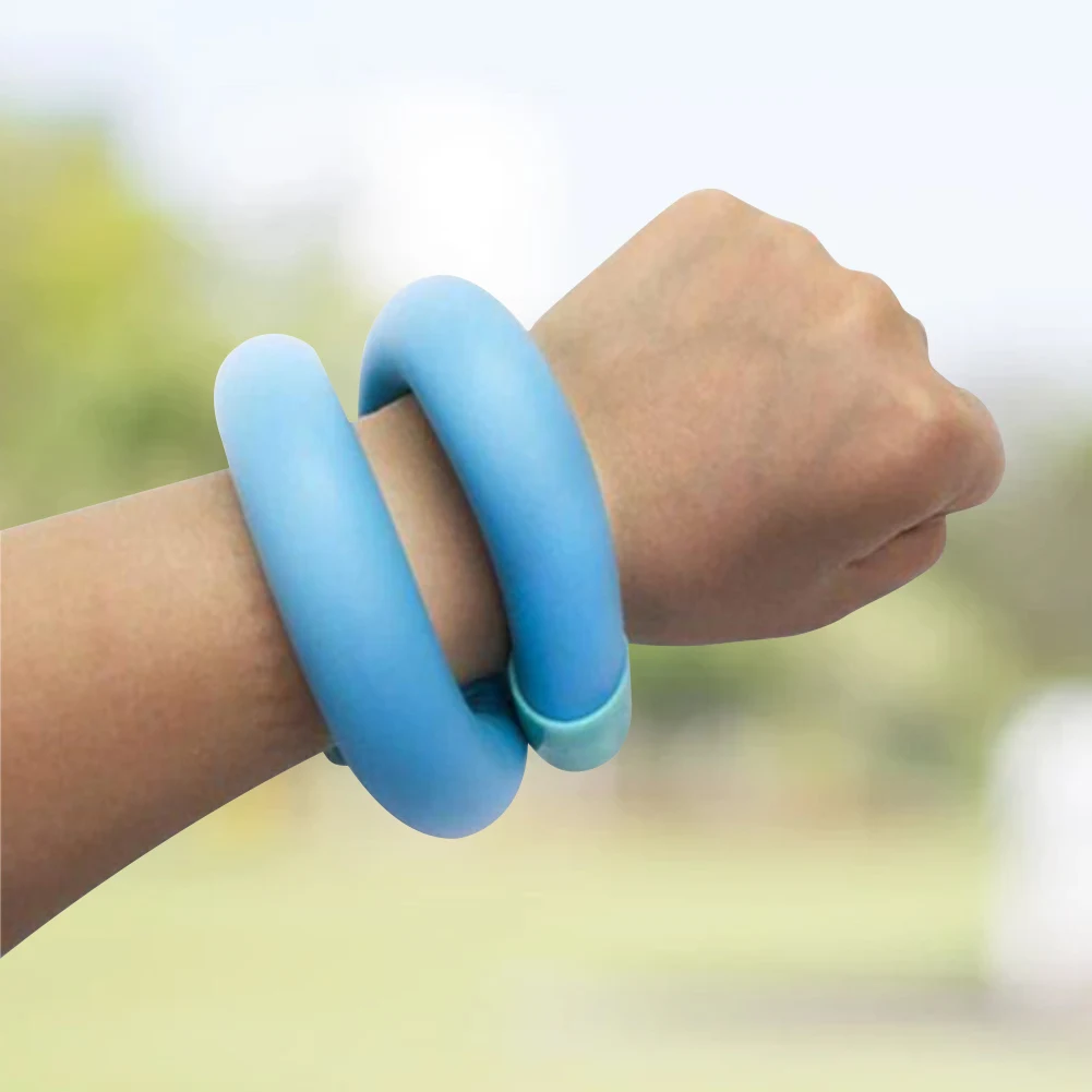 Wrist Weight Bracelet Running Foot Bracelet Adjustable Training Weight Bracelet Bendable Sports Wrist Weight for Walking Jogging