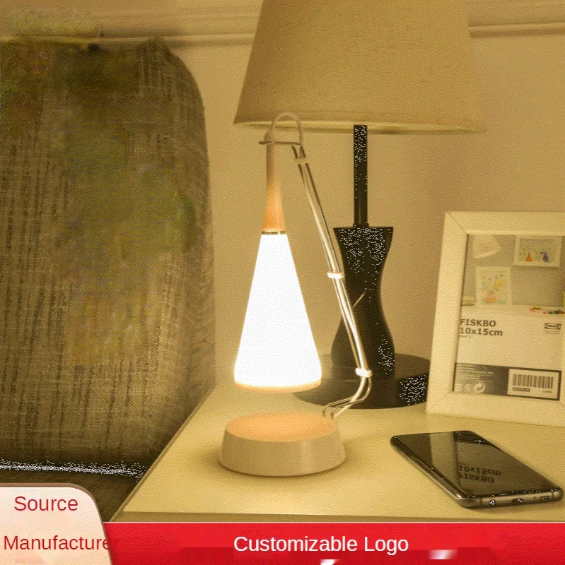 Creative Touch LED Music Table Lamp Multifunctional Wireless Bluetooth Speaker Lamp Bedroom Decoration Atmosphere Table Lamp