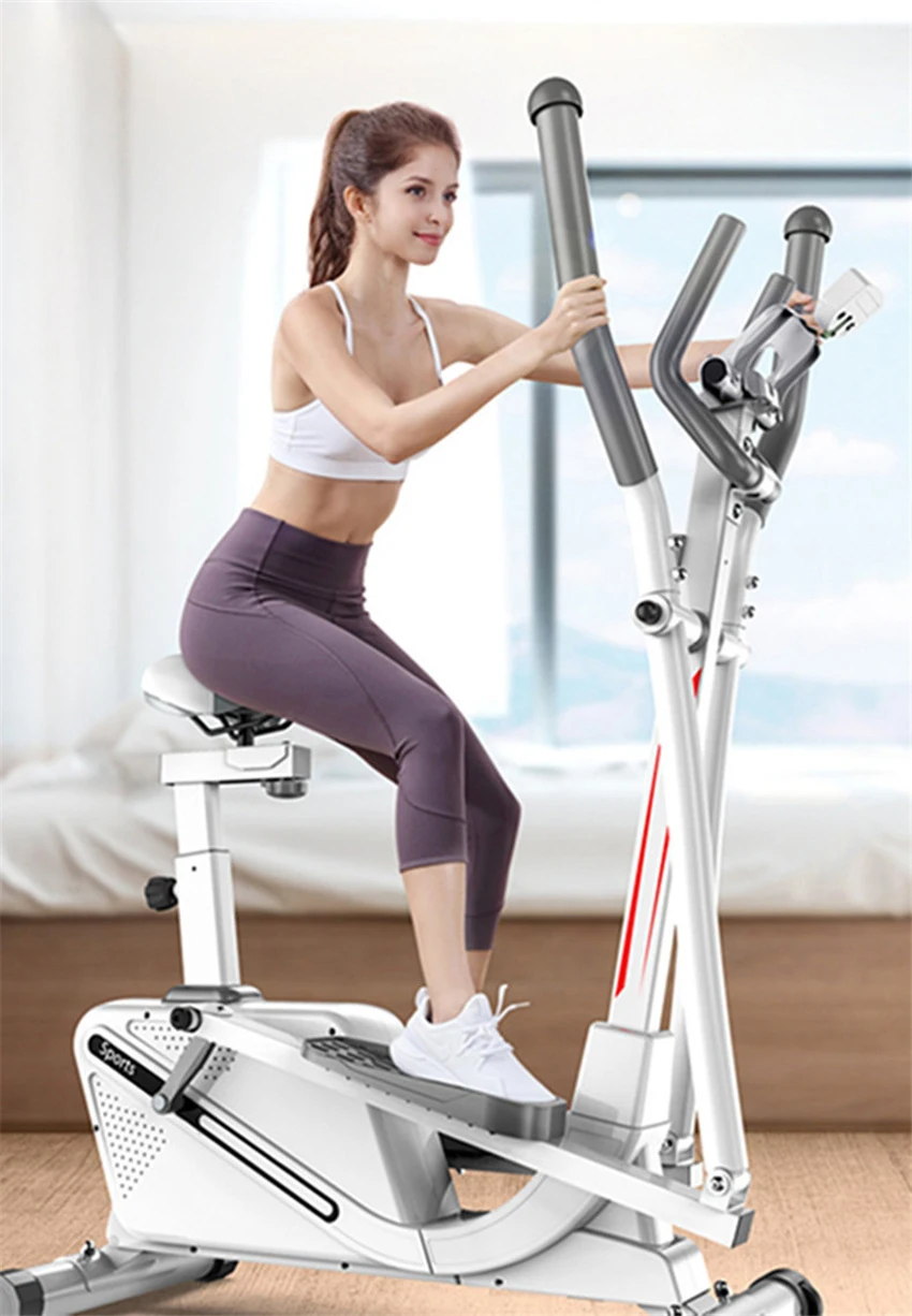 

Adult Stepping Elliptical Machine Home Magnetic Control Sp Ace Walker Small Stepper Indoor Mute Treadmill Removable HM-6305