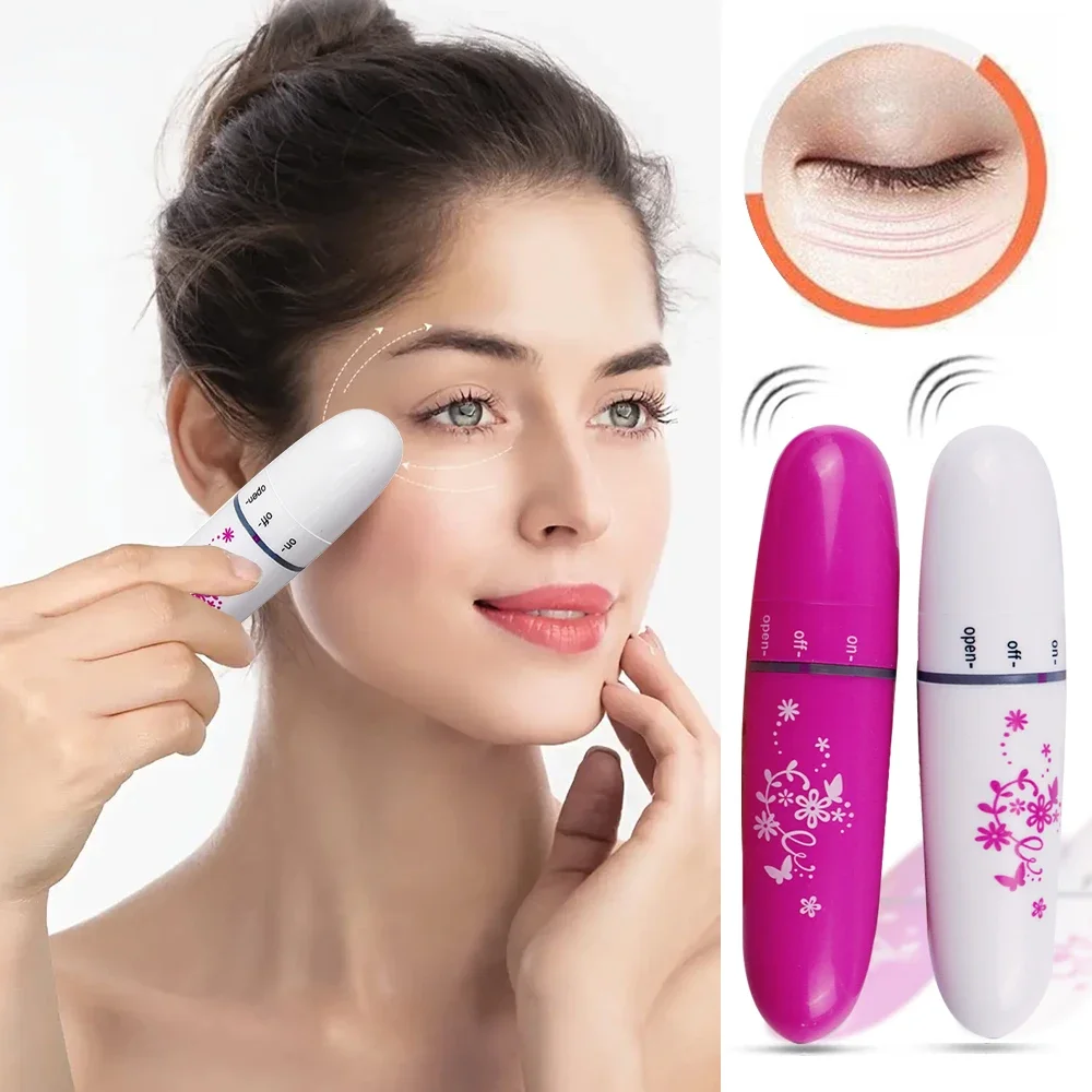 Mini appareil de massage des yeux électrique portable, vibration des soins des yeux, masseur pour enlever les déformations, massage des poches des cernes