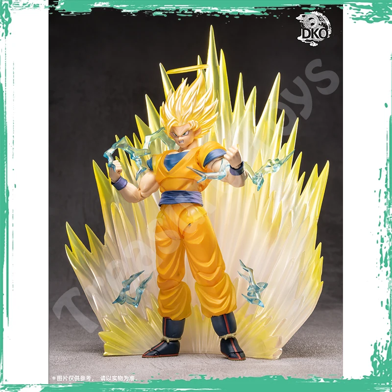 DKO تويز سون جوكو رئيس نحت لعبة دراغون بول Z سوبر سايان 2 سون جوكو رئيس اكسسوارات أنيمي عمل نموذج لجسم اللعب الهدايا