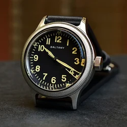 A11 Watch Vintage Military Watch Automatic 39mm Homage WW2 Mechanical Wristwatches Men Retro Style Luminous Sports Clock BALTANY