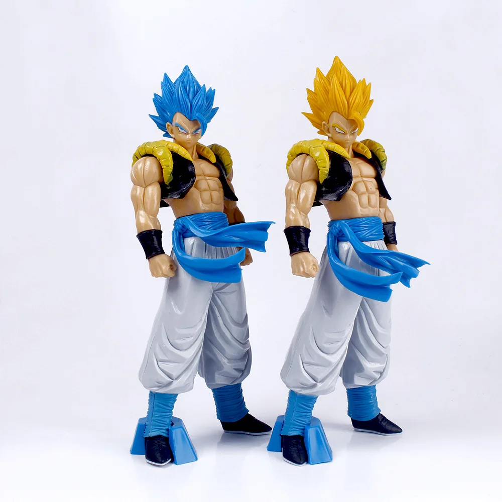 Anime Dragon Ball Z Super Saiyan Blue Gogeta PVC Actionfigur Modell Spielzeug Desktop-Dekoration Kinder Geburtstagsgeschenk
