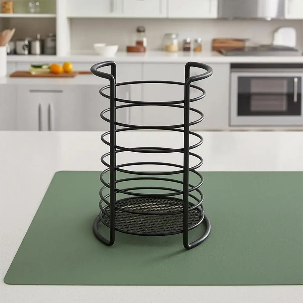 Home Kitchen Utensil Rack Capacity Chopstick Basket with Ventilation Holes Draining Cutlery Container Dining Utensil for Kitchen