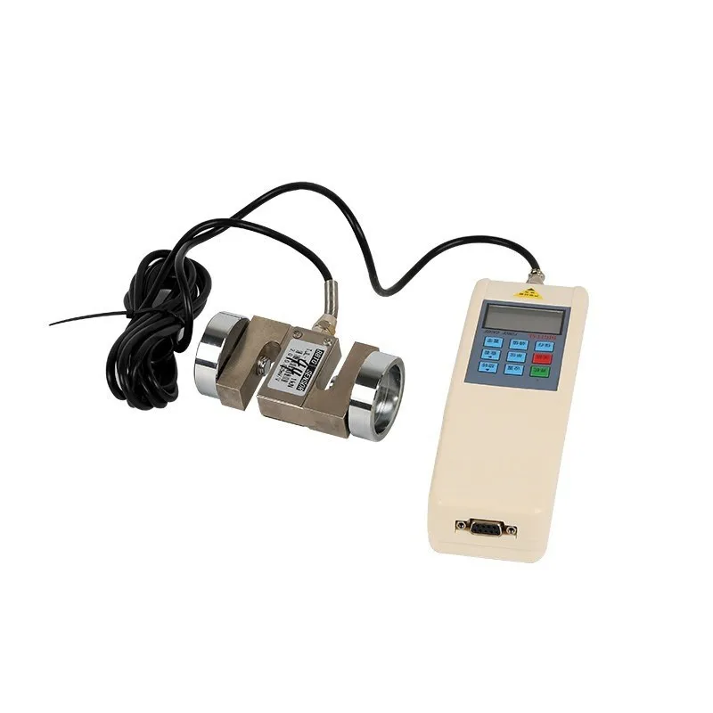 

Digital push-pull force meter HF-5K portable S-type external sensor tensile stress testing instrument force meter