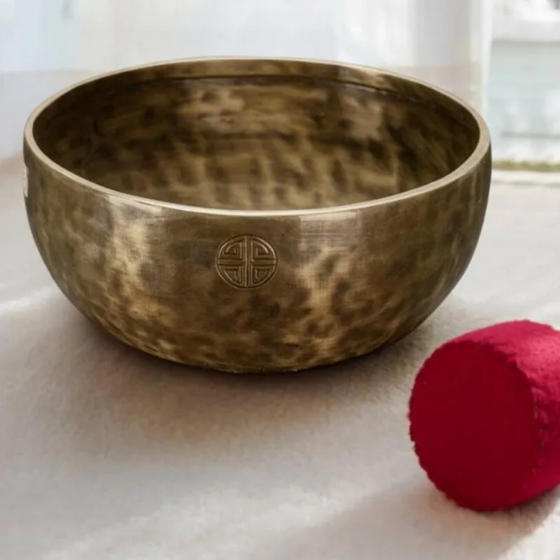 Nepal Handmade Buddha Sound Bowl Professional Sound Healing Instrument Original Tibetan Bowls Meditation Accessories Supplies