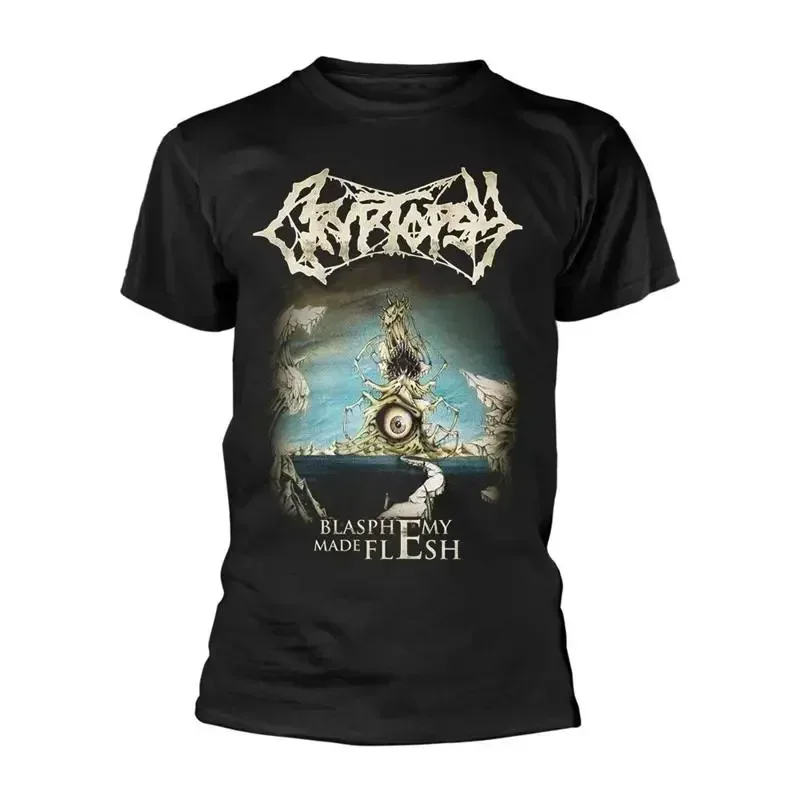 CRYPTOPSY - BLASPHEMY MADE FLESH T-SHIRT LARGE (NEW)