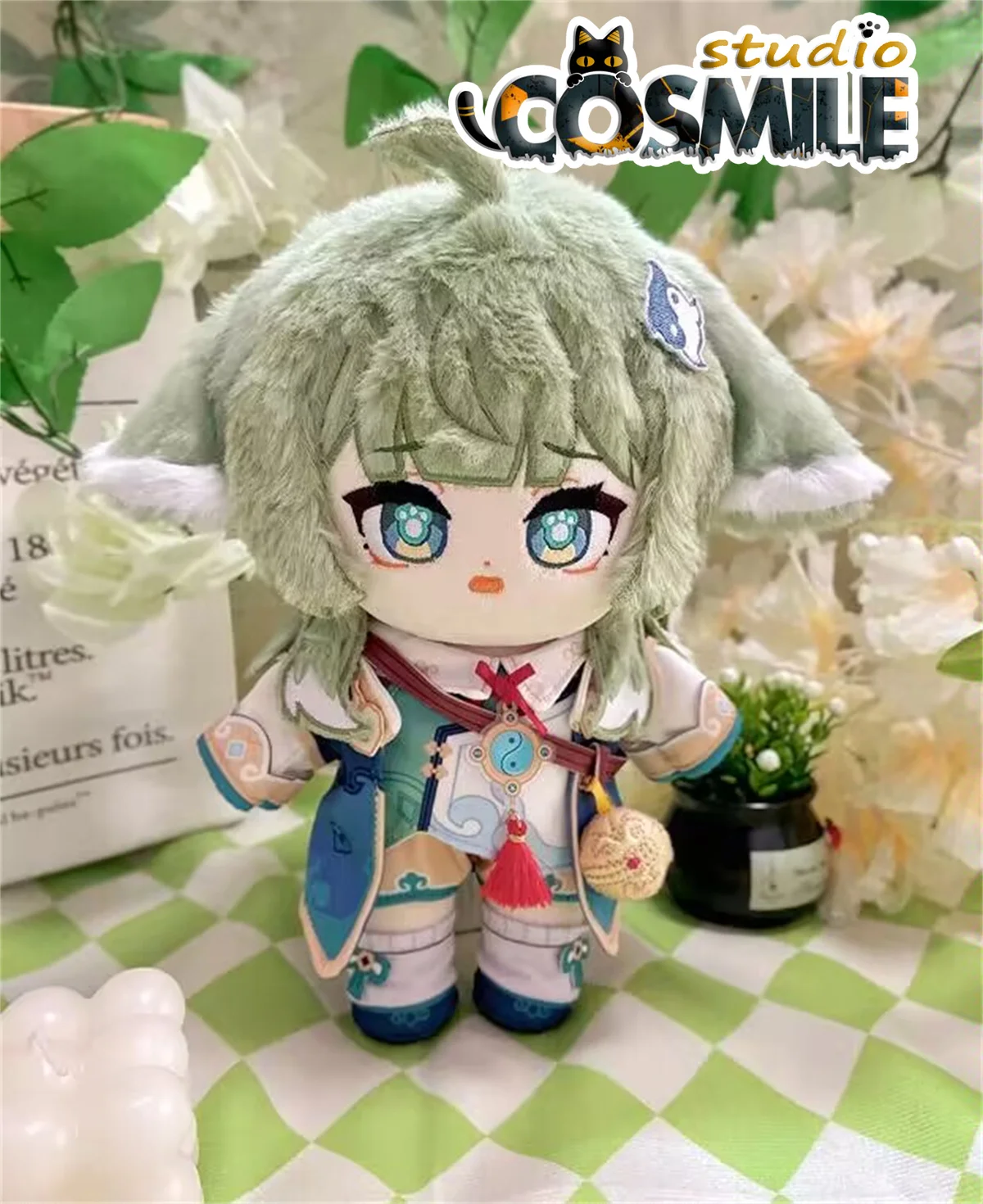 Game Honkai Honkai: Star Rail Huohuo フォフォ 곽향 Stuffed Plushie 20cm Plush Doll Toy Body Clothes Clothing KM