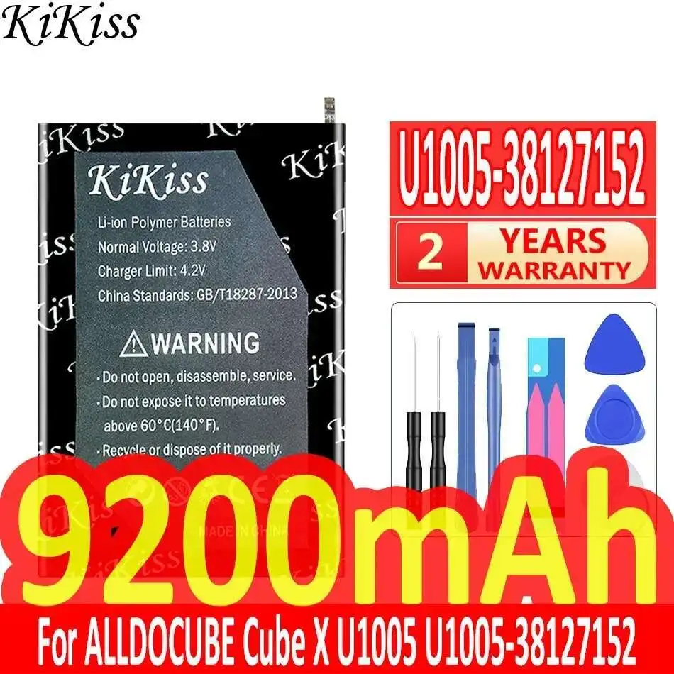

Высокая производительность для Alldocube Cube X U1005 U1005-38127152 3977C8 Аккумулятор для ноутбука высокой емкости 9200 мАч