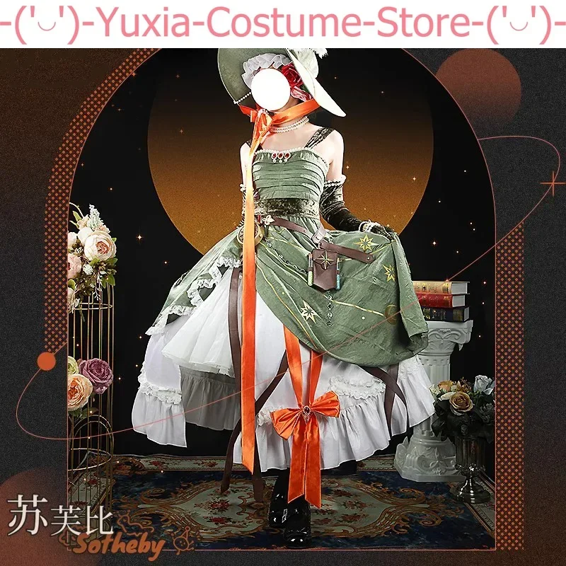 Reverse:1999 Sotheby Game Suit Gorgeous Elegant Dress Uniform Cosplay Costume Halloween Carnival Party Role Play Outfit