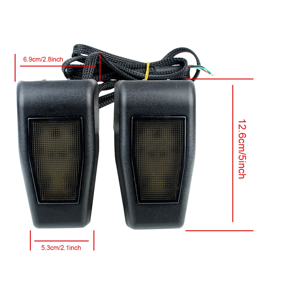Rear Brake Light Tailgate LED lights High 3RD Brake Rear Lamp for Jeep Wrangler Jk 2007-2017