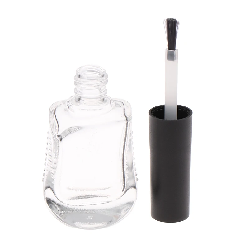 15ML Empty Nail Polish Bottle With Brush Glass Travel Cosmetic Containers DIY Art Nail Gel Refillable Bottles