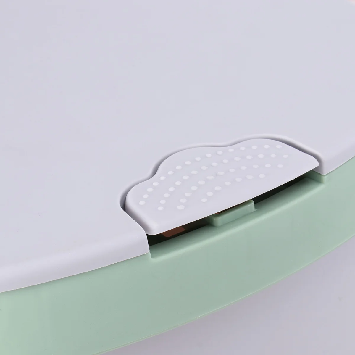 

1Pcs Flip Lid Trash Can Large Capacity Plastic Push Button Pedal Garbage Bin Silent Closing Odor Proof for Kitchen Living Room