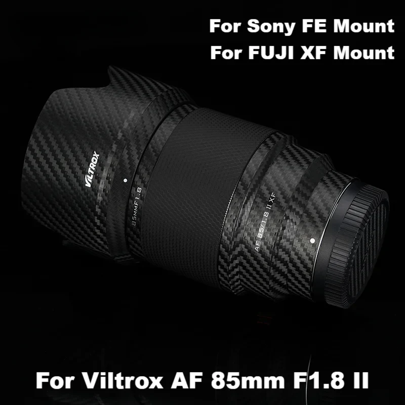 AF85/1.8 II XF / FE Camera Lens Body Sticker Coat Wrap Film Decal Skin For Viltrox AF 85mm F1.8 II STM ED IF 85 1.8 F/1.8 85/1.8