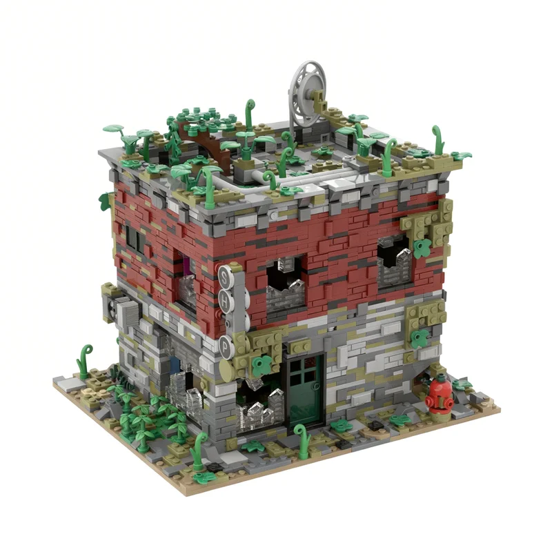 3444pcs MOC Last Us Store Infected Creative Advanced Build Model Building Blocks Design Collection Parts Bundle Racing Toy Gift