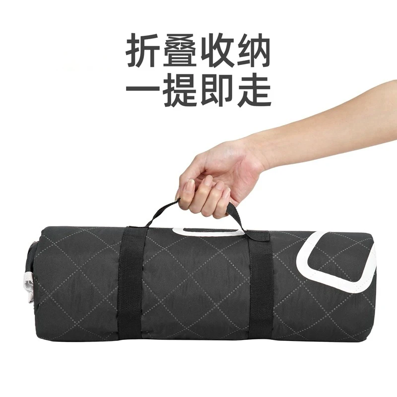 Handheld, cute and portable outdoor picnic mat thickened waterproof and moisture-proof mat beach picnic camping mat