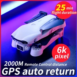 F10 Drone GPS 4K HD Dual Camera Wide-Angle 5G WIFI Fpv Quadcopter Brushless Motor Foldable Obstacle Avoidance Aerial UAV