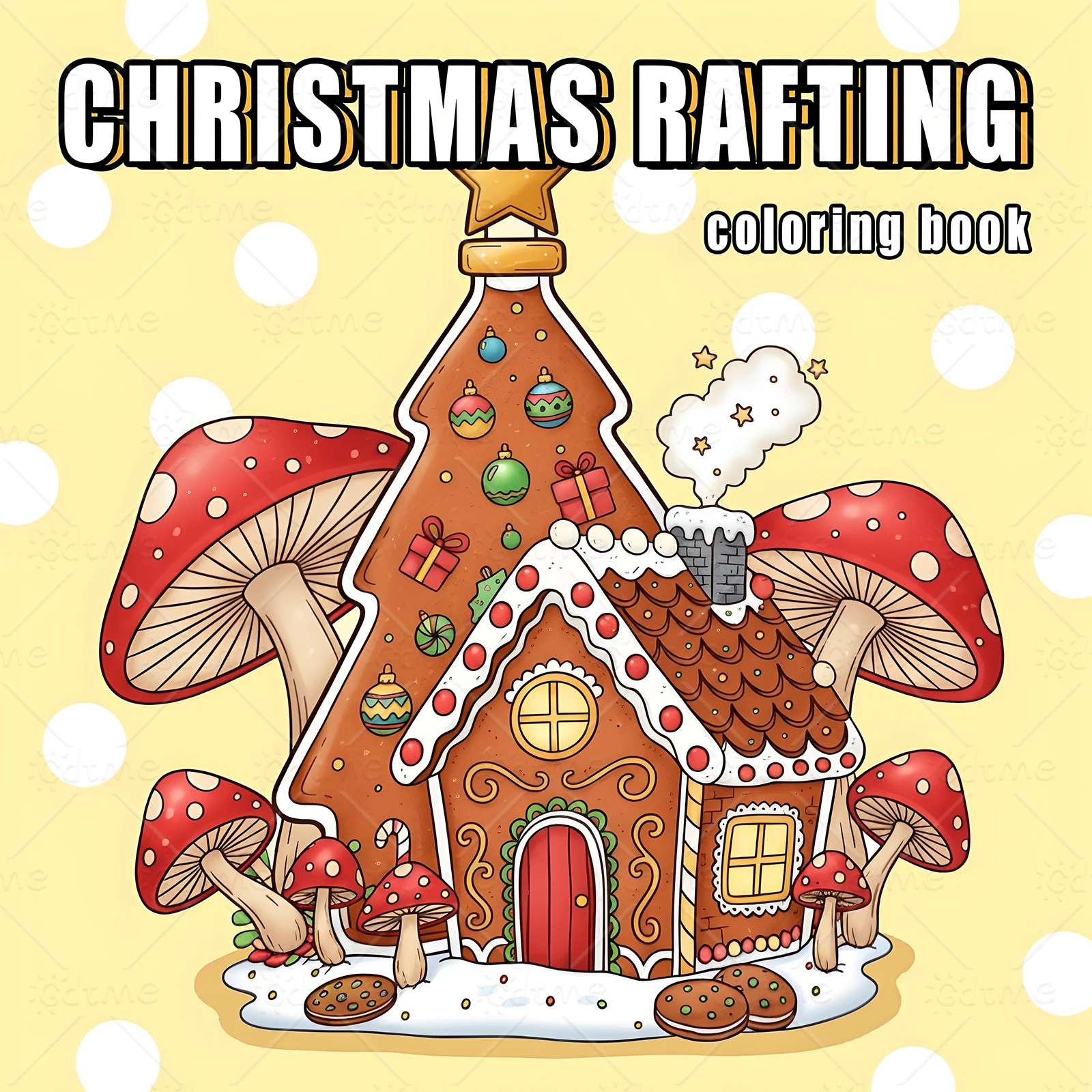 CHRISIMAS RAFTING Coloring Book for Adults Montessori Gift Educational Graffiti Painting Book Drawing Games Toys Christmas Gift