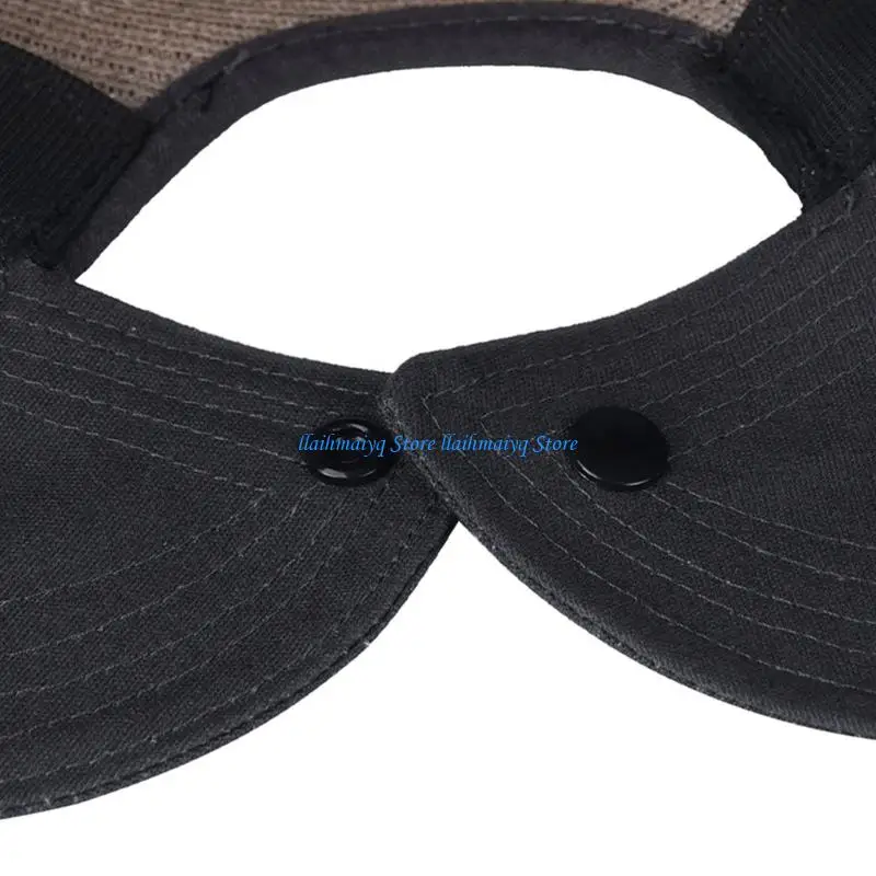 

573B Trendy Patchwork Sun Hat Foldable Design Perfect For Travel And Daily Use