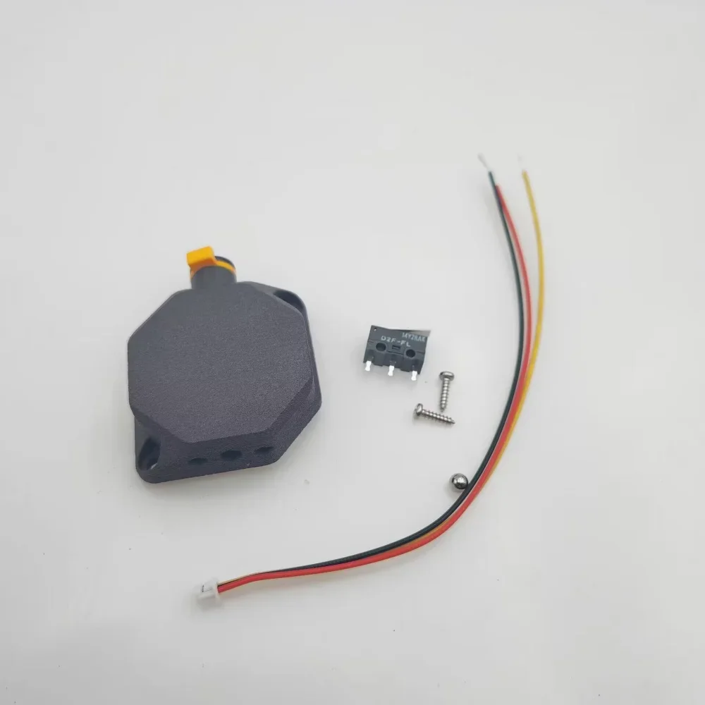Funssor Creality K1/K1C 3D printer Extruder with Filament Runout Sensor nylon SLS printed part   Option switch  wiring  bearing