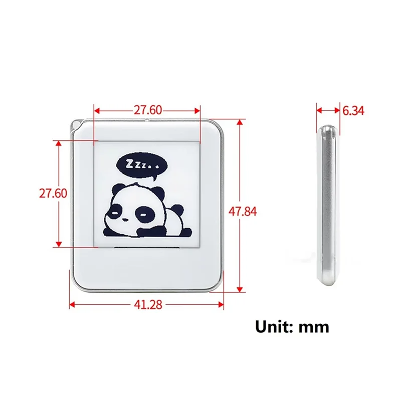 A72T 1.54-calowy ekran E-paper NFC, bezbateriowy tag E-ink, etykieta NFC DIY, cyfrowa ramka na zdjęcia, cyfrowy etykietownik cenowy