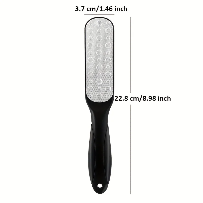 High-Quality 304 Stainless Steel  Foot File Double Sided Callus Remover For Dead Skin Professional Pedicure Tools Callous Scrape