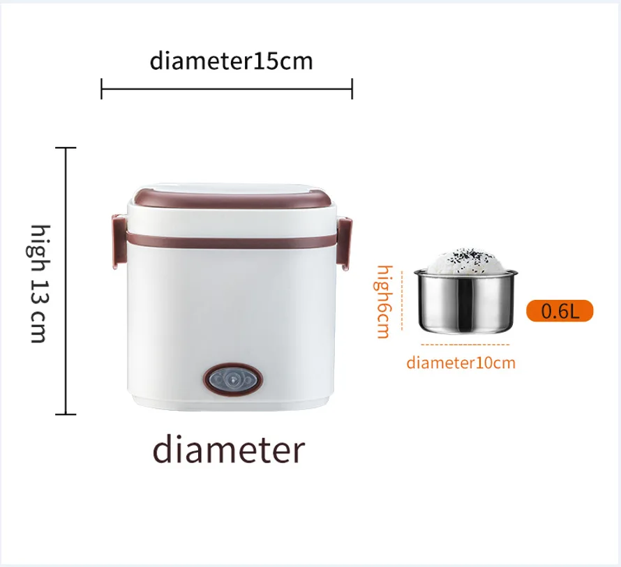 200W elektryczne pudełko na Lunch podgrzewanie pojedyncza/dwuwarstwowa izolacja pracownicy biurowi przenośne pudełko na Lunch Bento z gorącą gotowanie warzyw