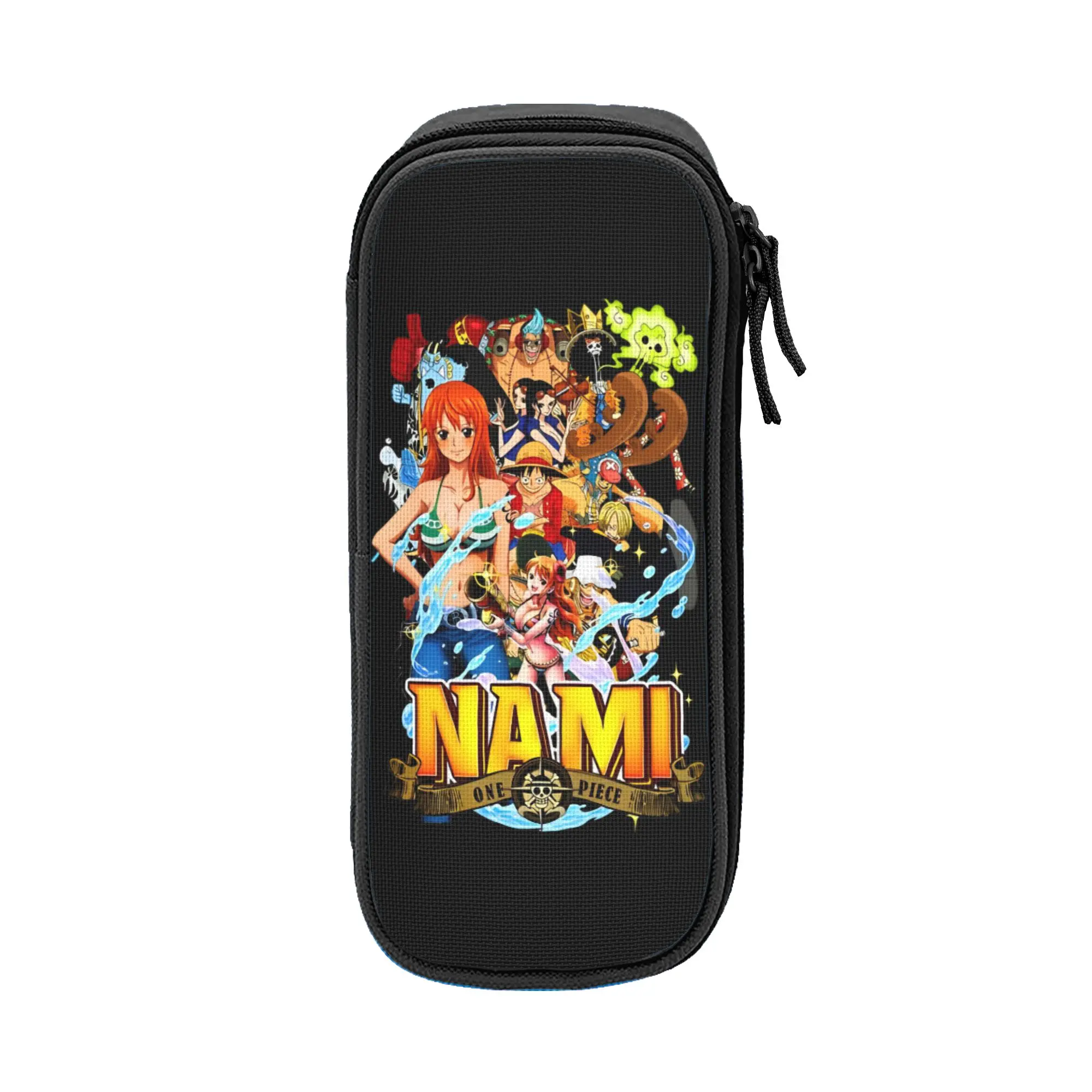 

o-one-piece-e onepiece luffys Pencil Case New Pen Box Bag Student Big Capacity School Supplies Cosmetic Pencilcases