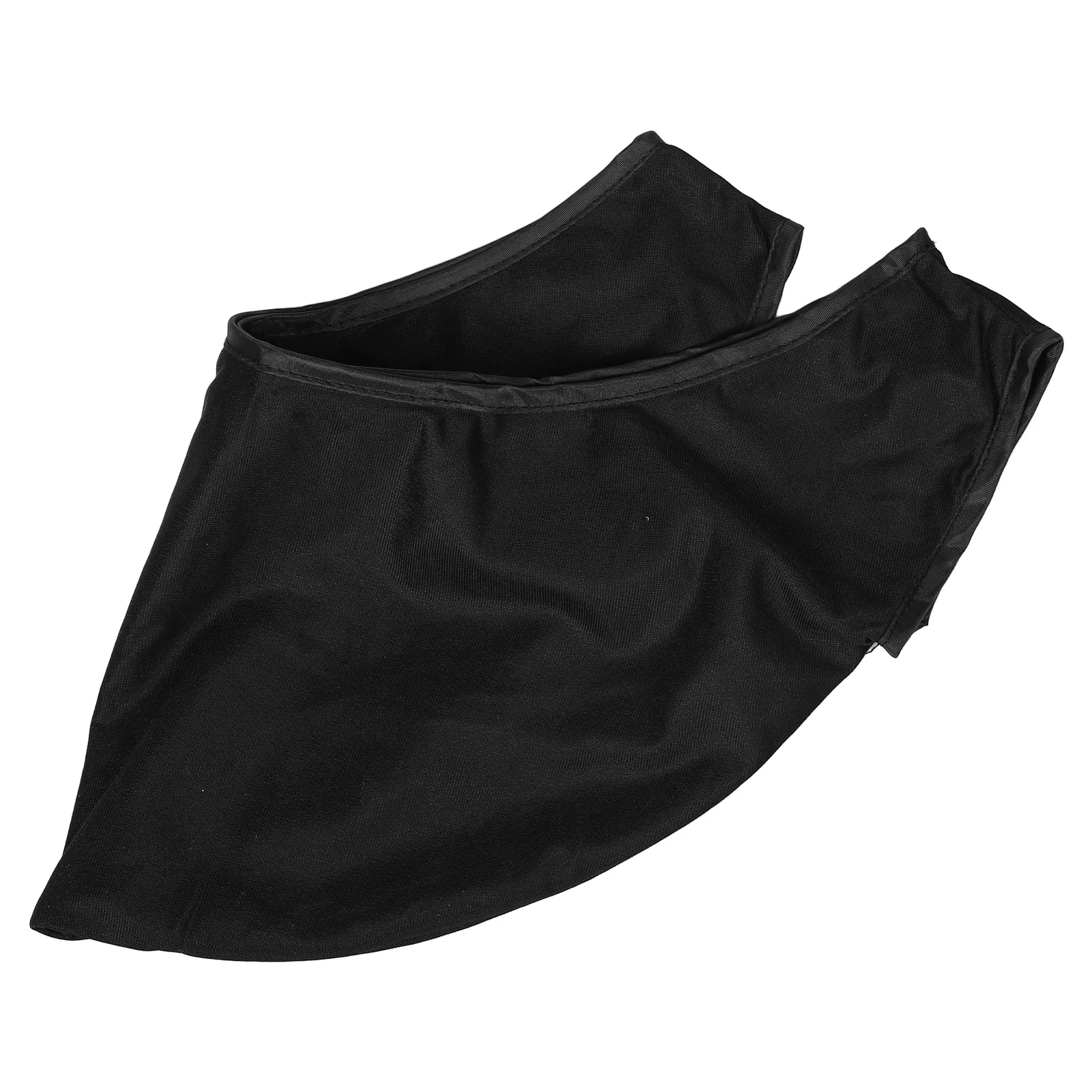 

Bowling Ball Cleaner Bag Black Soft Fiber Cleaning Cloth Large Capacity Portable Tote For Bowling Accessories Storage