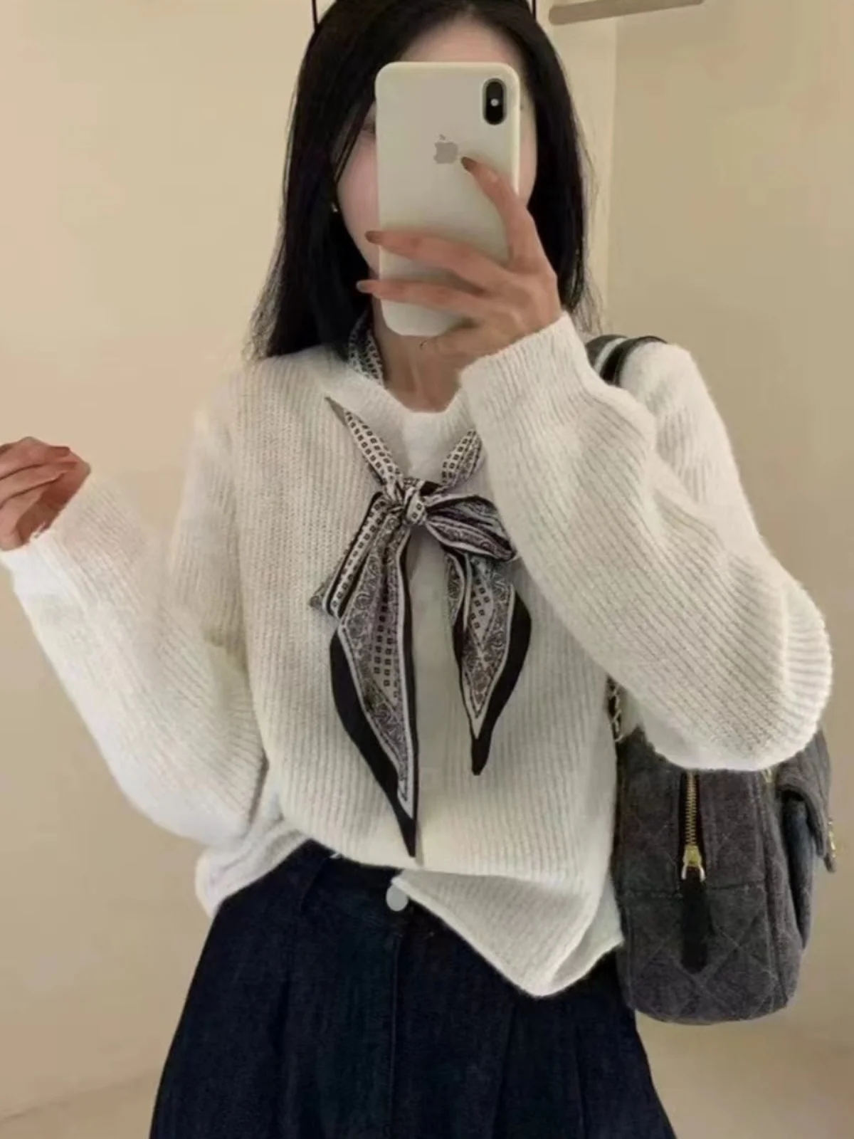 

Женский вязаный открытый кардиган, свободный ажурный круглый дизайн с узлом, весна-осень, новый длинный свитер, пальто