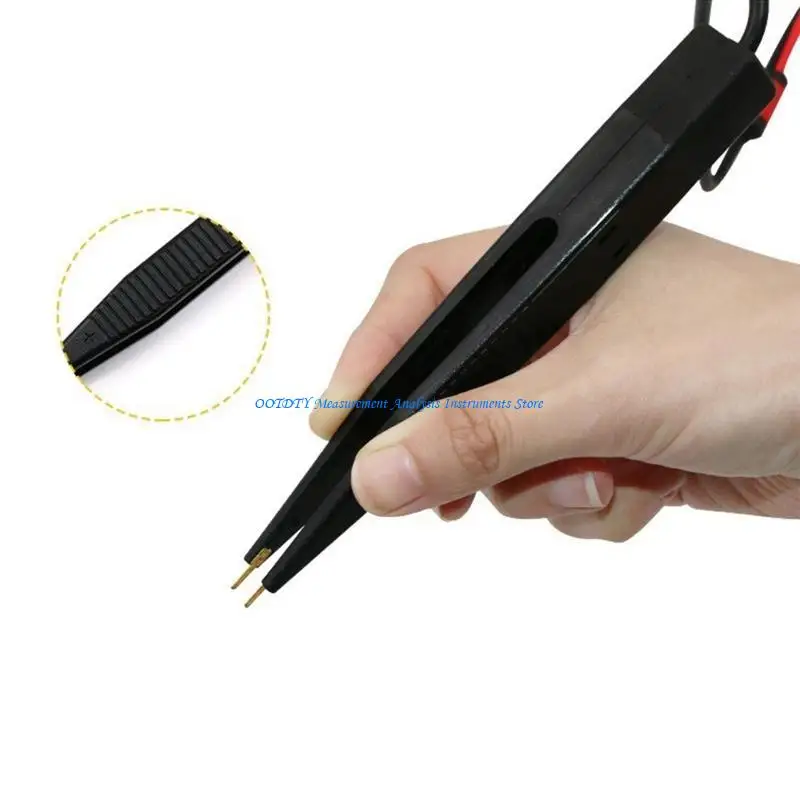 367D Portable SMT Chip Test Clip for LCR Meter Multimeter Clip Test Clip Capacitor Clip Multimeter Pen for LCR