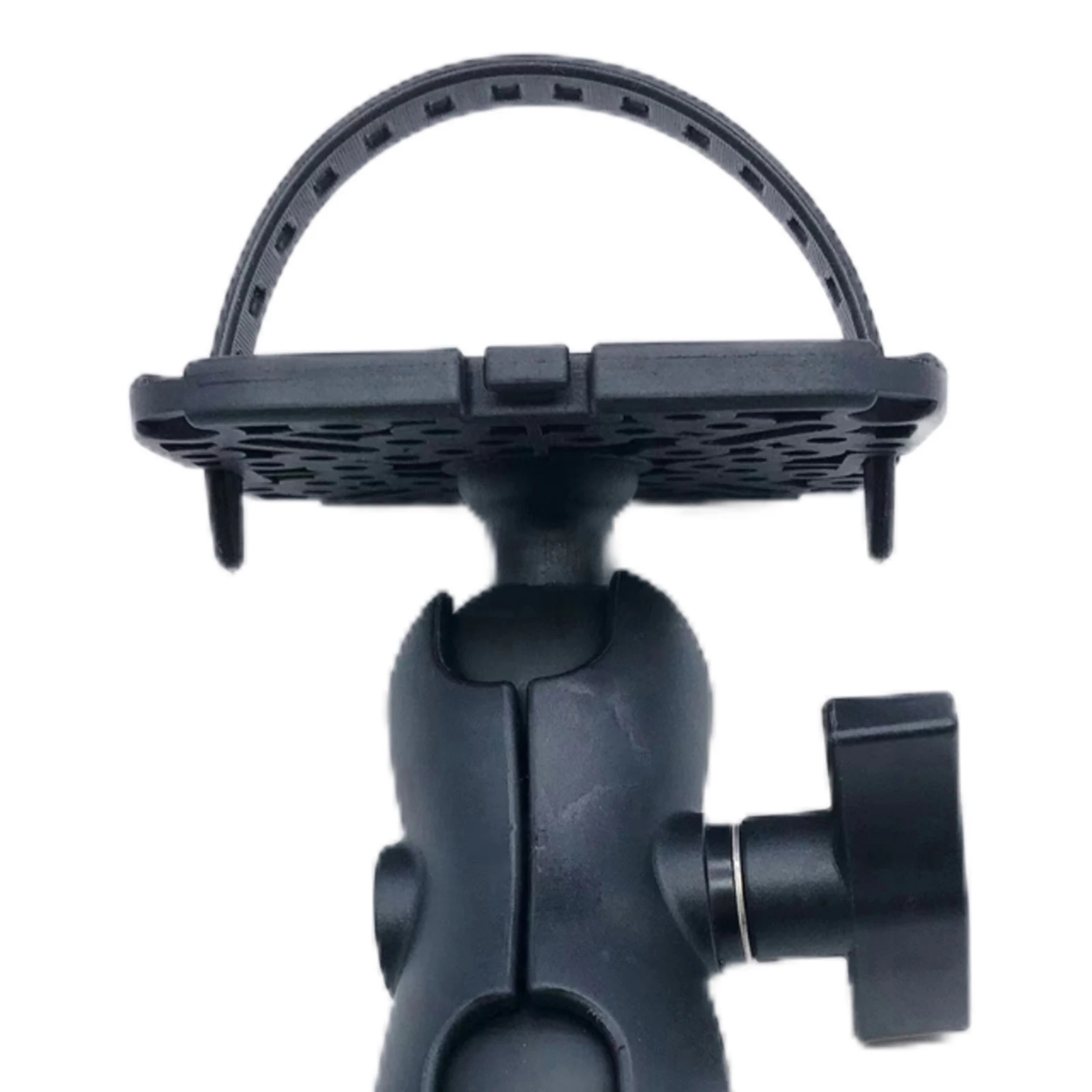 

Fish Finder Mount Plate Base Adjustable Nylon Silicone Large Screen Display Support Rack Holder for Marine and Kayak Boats