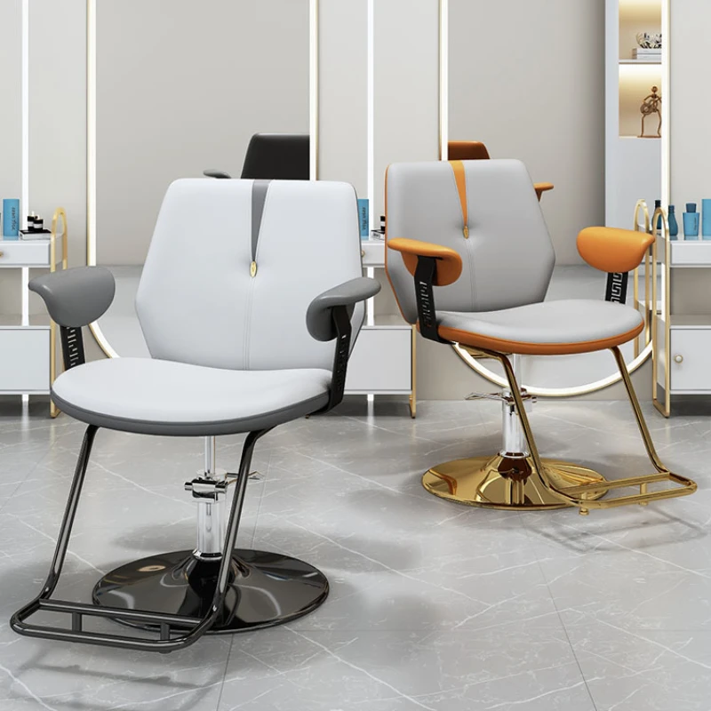 

Swivel Salon Barber Chairs Dedicated Hair Cutting Folded Down Seat Rotate Chairs Shampoo Cosmetic Sedie Tattoo Furniture AA