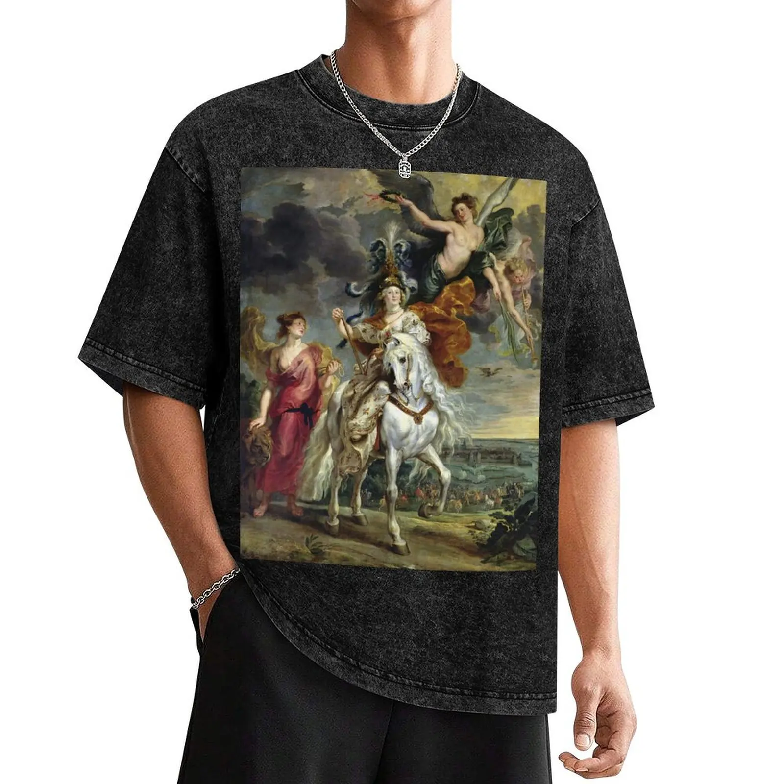 Peter Paul Rubens - The Victory at Jülich T-Shirt summer clothes sweat mens designer t shirt