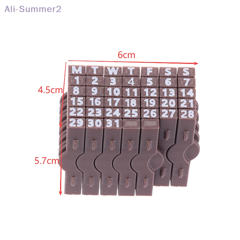 ترقيم الأبجدية، ختم متصل، ختم مطاطي، أرقام موحدة، ختم تقويم دائم