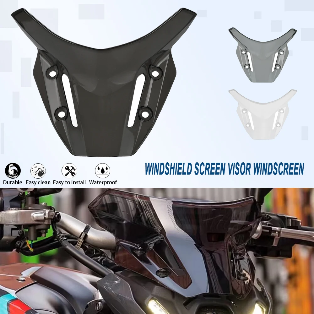 

For YAMAHA MT-09 FZ-09 MT09 FZ09 2021 2022 2023 Windshield Windscreen MT FZ 09 Motorcycle Accessories Wind Deflectors fz09 mt09